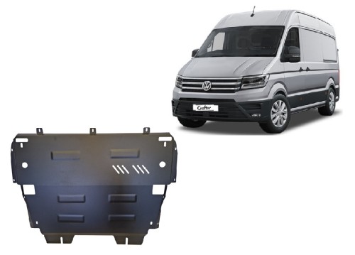 Stalowa płyta pod silnik VW Crafter (2017-2026)