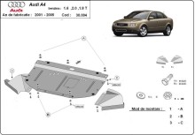 Stalowa płyta pod silnik Audi A4 B6 (2000-2005)