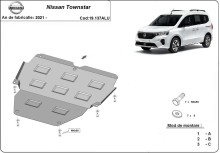 Aluminiowa płyta pod silnik Nissan Townstar (2021-2026)