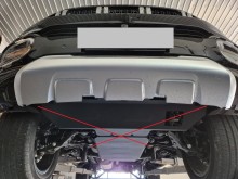 Stalowa płyta pod skrzynię biegów Baic Beijing BJ60 (2022-2026)