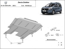 Aluminiowa płyta pod silnik Dacia Dokker (2012-2021)