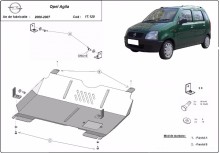 Stalowa płyta pod silnik Opel Agila (H00) (2000-2007)
