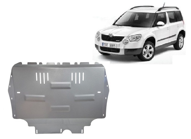 Aluminiowa płyta pod silnik Skoda Yeti (2009-2012)