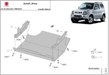 Aluminiowa płyta pod silnik Suzuki Jimny (1998-2018)