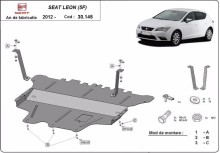 Stalowa płyta pod silnik Seat Leon (2012-2020)