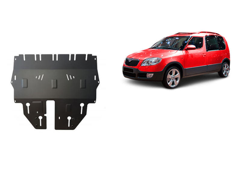 Stalowa płyta pod silnik Skoda Roomster (2006-2015)