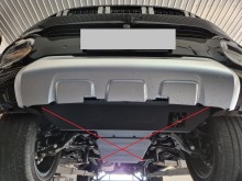 Stalowa płyta pod dyferencjał Baic Beijing BJ60 (2022-2026)