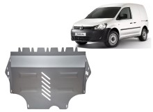 Aluminiowa płyta pod silnik z Webasto VW Caddy (2011-2020)