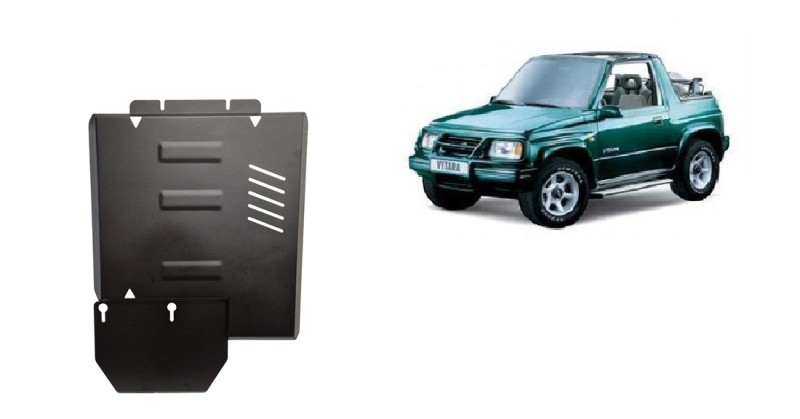 Stalowa płyta pod skrzynię biegów Suzuki Vitara 2.0 (1988-1999)