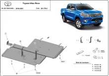 Aluminiowa płyta pod dyferencjał Toyota Hilux Revo (2016-2026)