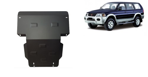 Stalowa płyta pod silnik Mitsubishi Pajero Sport 1 (1998-2007)