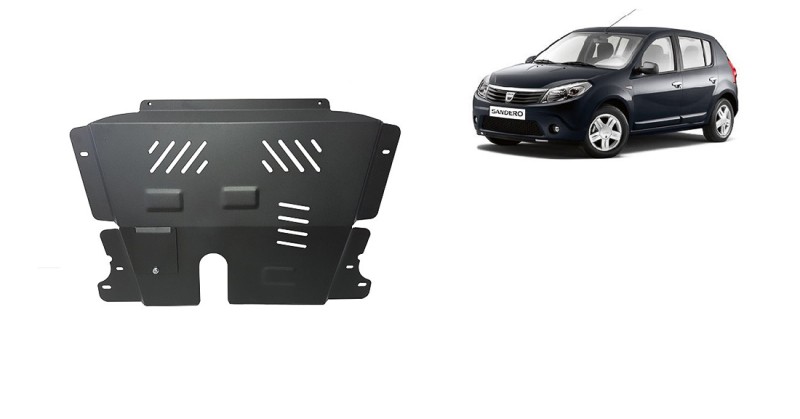 Stalowa płyta pod silnik Dacia Sandero (2007-2012)