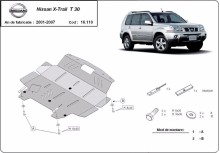 Stalowa płyta pod silnik Nissan X-Trail T30 (2001-2007)
