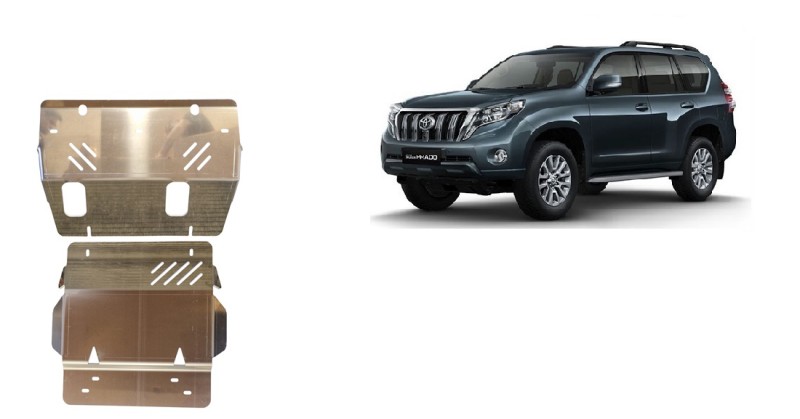Aluminiowa płyta pod silnik Toyota Land Cruiser 150 (2009-2023)