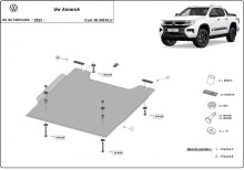 Aluminiowa płyta pod reduktor Volkswagen Amarok (2023-2026)
