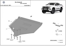 Stalowa płyta pod manualną skrzynię biegów Volkswagen Amarok (2022-2026)