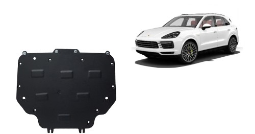 Stalowa płyta pod skrzynię biegów Porsche Cayenne (2018-2026) Stalowa płyta pod skrzynię biegów Porsche Cayenne (2018-2026)