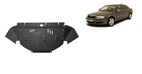 Stalowa płyta pod silnik Skoda Superb - 2.5 Tdi, V6 (2001-2008)