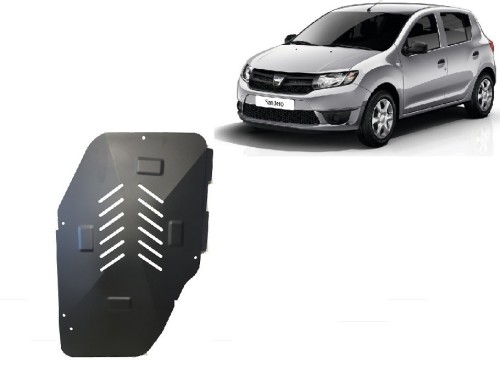 Stalowa płyta pod zbiornik paliwa Dacia Sandero (2012-2020)