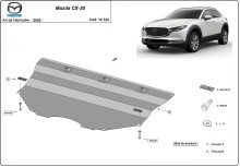 Stalowa płyta pod silnik Mazda CX-30 (2019-2026)
