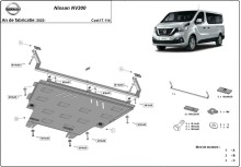 Stalowa płyta pod silnik Nissan NV300 (2022-2026)
