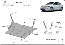 Stalowa płyta pod silnik VW Polo (2017-2026)