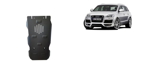 Stalowa płyta pod skrzynię biegów Audi Q7 (2006-2015)