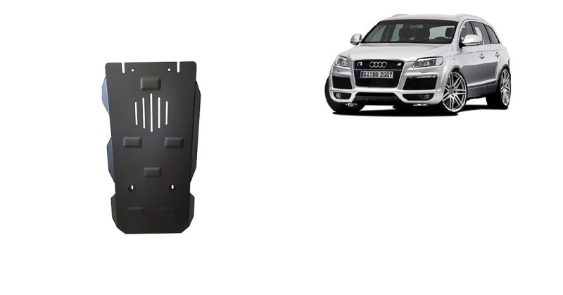 Stalowa płyta pod skrzynię biegów Audi Q7 (2006-2015)