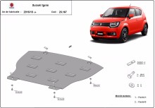 Stalowa płyta pod silnik Suzuki Ignis (2016-2026)