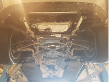 Stalowa płyta pod skrzynię biegów Audi Q8 (2018-2026)