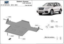 Stalowa płyta pod automatyczną skrzynię biegów Subaru Forester 4 (2014-2018)