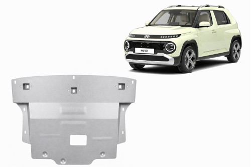 Aluminiowa płyta pod silnik Hyundai Inster (2024-2026)