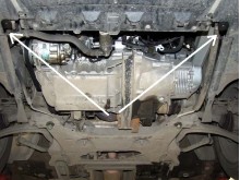 Stalowa płyta pod silnik Citroen C5 (2004-2007)