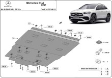 Aluminiowa osłona silnika Mercedes GLA (2018-2026)