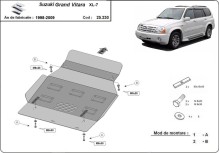 Stalowa płyta pod silnik Suzuki Grand Vitara XL-7 (1998-2009)