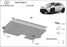 Stalowa płyta pod silnik Toyota Aygo X (2022-2026)
