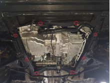 Aluminiowa płyta pod silnik DACIA SANDERO 2 (2012-2020)