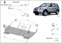 Stalowa płyta pod silnik Suzuki Ignis (2001-2016)