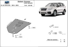 Stalowa płyta pod skrzynię biegów Subaru Forester 4 (2014-2018)