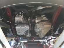 Stalowa płyta pod silnik Mercedes Sprinter-FWD (2018-2026)