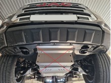 Aluminiowa płyta pod skrzynię biegów Jac T8 (2018-2026)