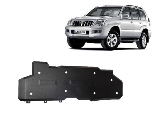 Stalowa płyta pod zbiornik paliwa Toyota Land Cruiser J120 - tylko dla wersji 5-drzwiowej (2002-2009)