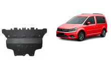 Stalowa płyta pod silnik VW Caddy- automatyczna skrzynia biegów (2020-2026)