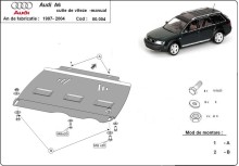 Stalowa płyta pod manualną skrzynię biegów Audi A6 (1997-2004)