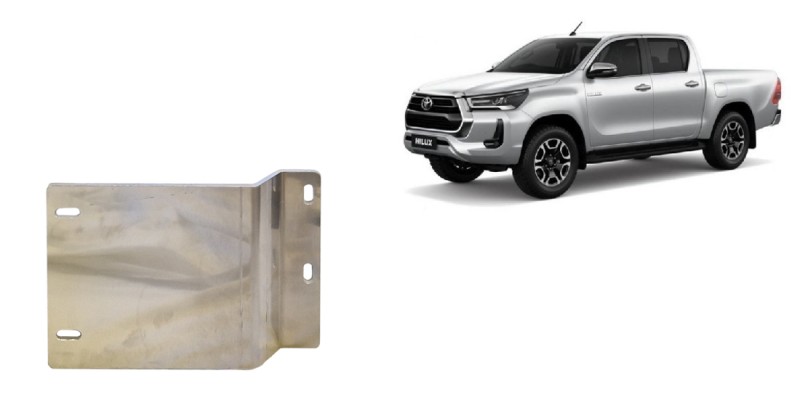 Aluminiowa płyta pod DPF Toyota Hilux (2021-2026)