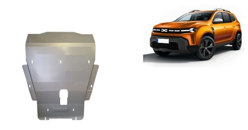 Aluminiowa płyta pod silnik Dacia Duster- 4x4 (2024-2026)