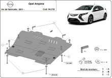 Stalowa płyta pod silnik Opel Ampera (2011-2019)