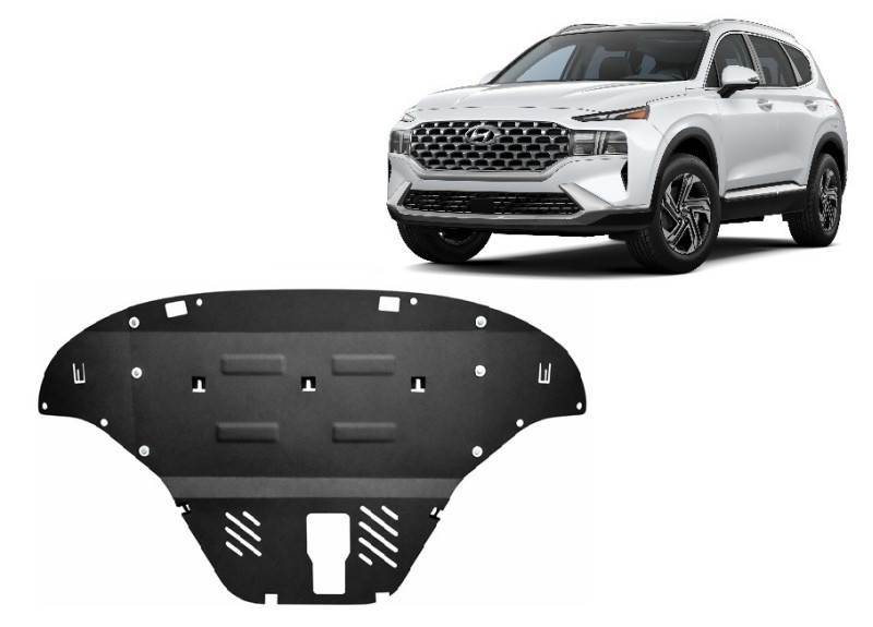 Stalowa płyta pod silnik Hyundai Santa Fe (2018-2023)