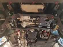 Aluminiowa płyta pod silnik Mercedes V-Class W447, 4x4 (2020-2026)