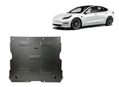 Stalowa płyta pod silnik elektrycznego przedniego Tesla Model Y AWD (2020-2023)